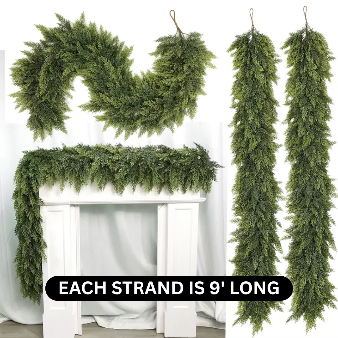 Evermas™ 9' Cedar Garlands